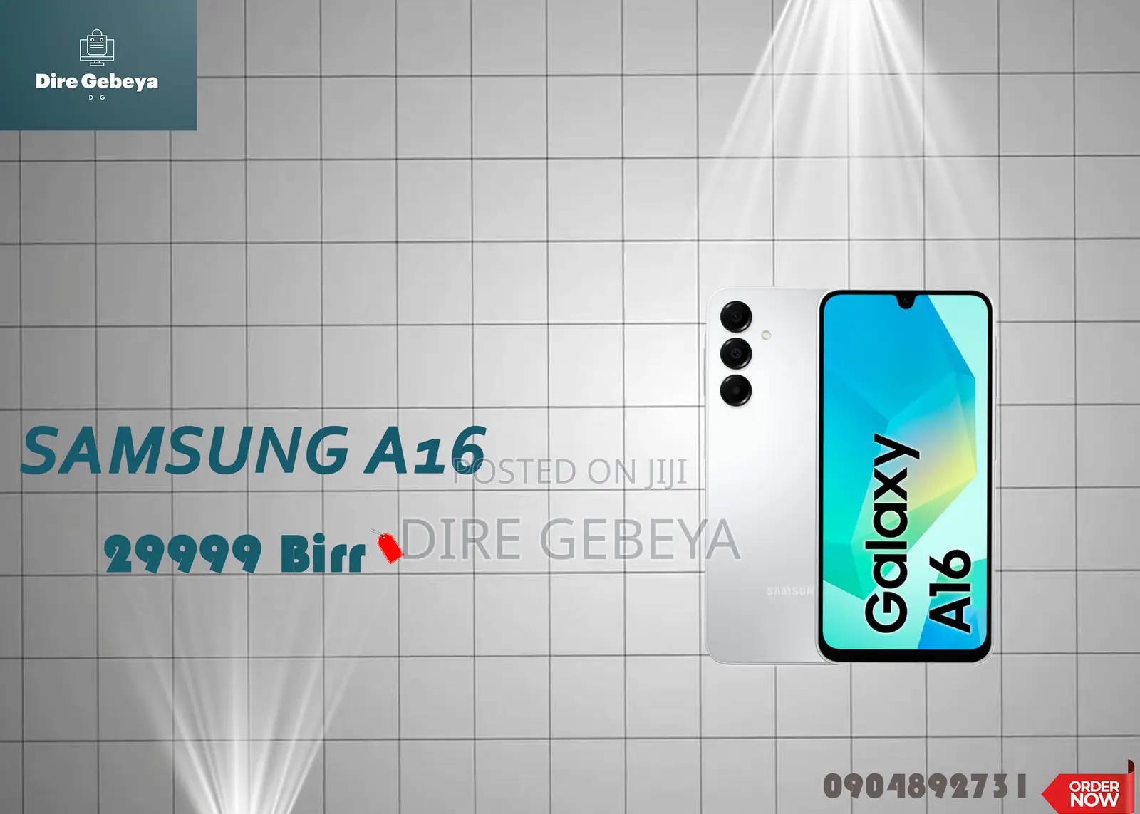New Samsung Galaxy A16 128 GB Black