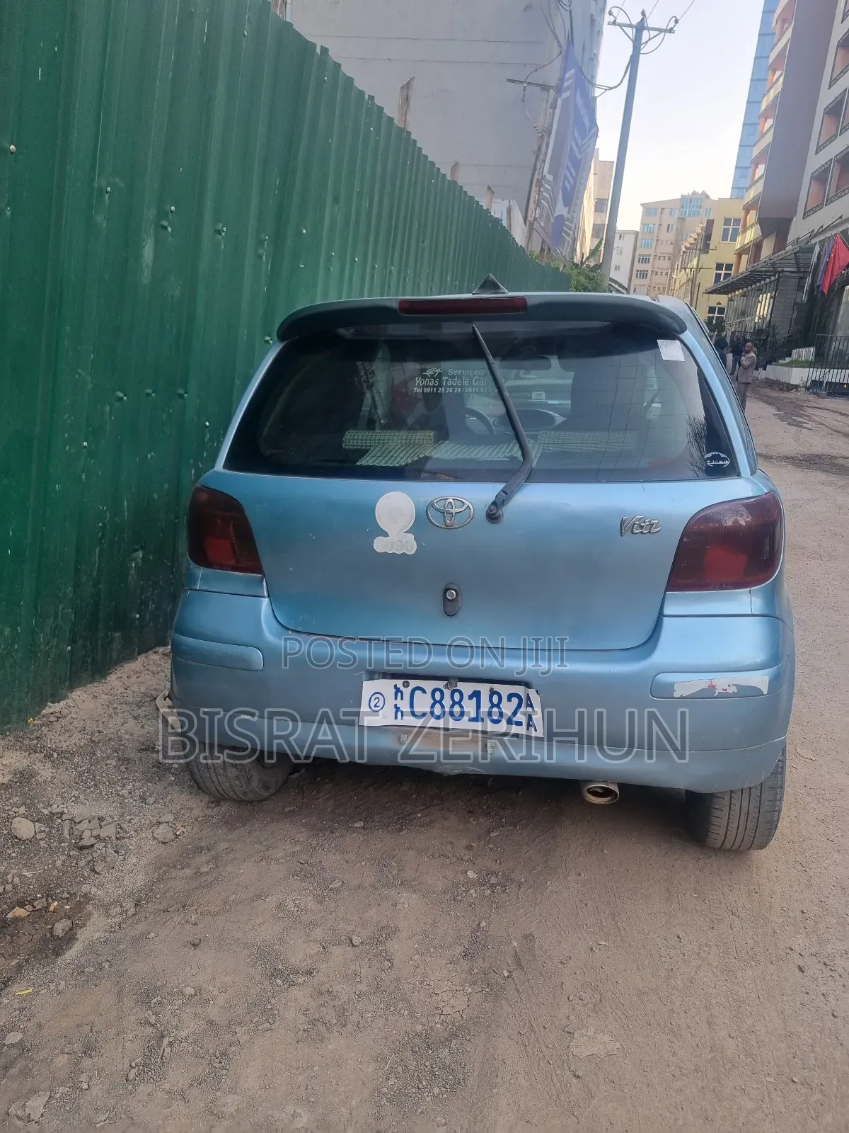 Toyota Vitz 1.0 FWD 3dr 2002 Silver