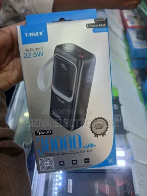 T-max Power Bank 30,000mah Fast-charging