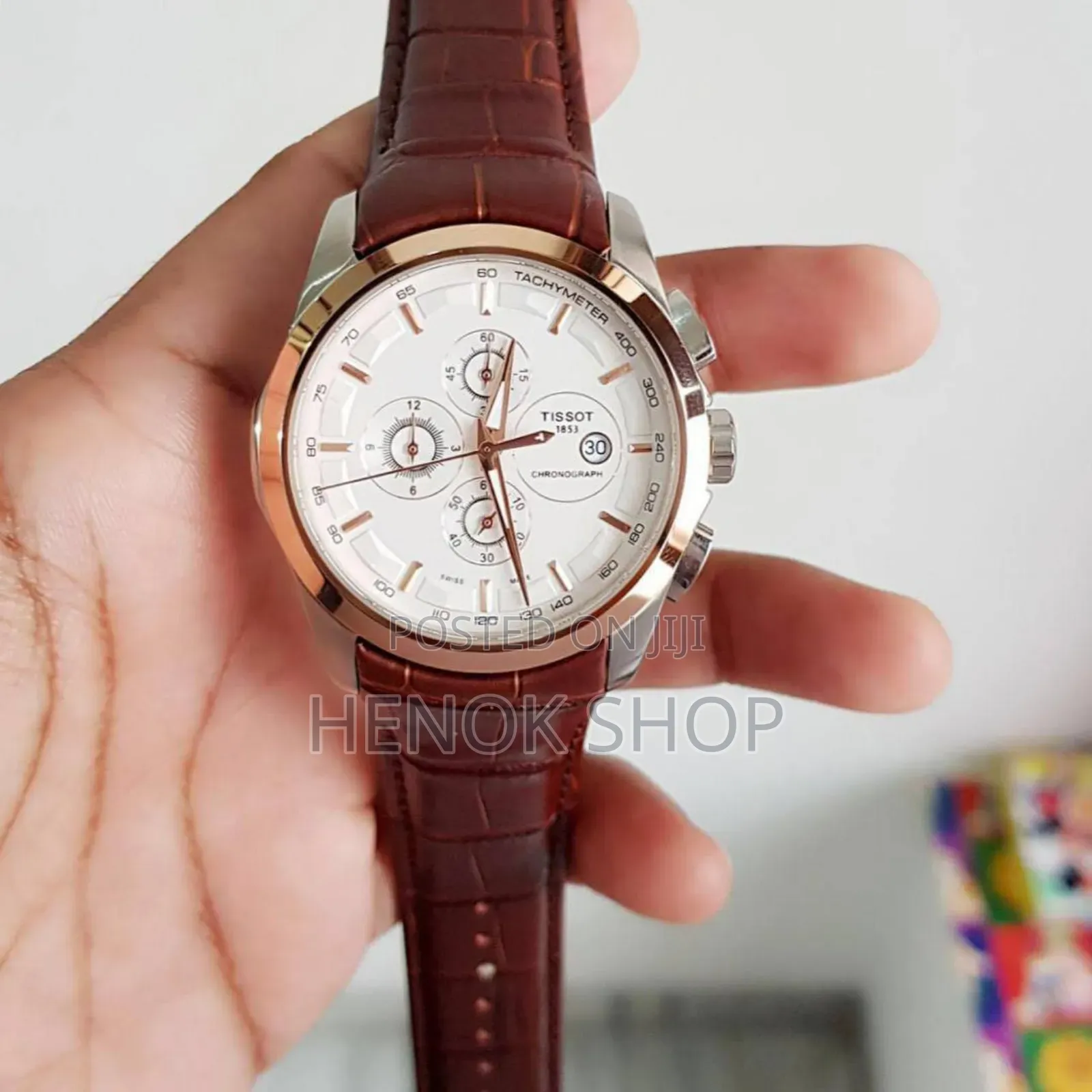 Tissot ቆዳ ቀበቶ ያለው | የወንዶች ሰአት