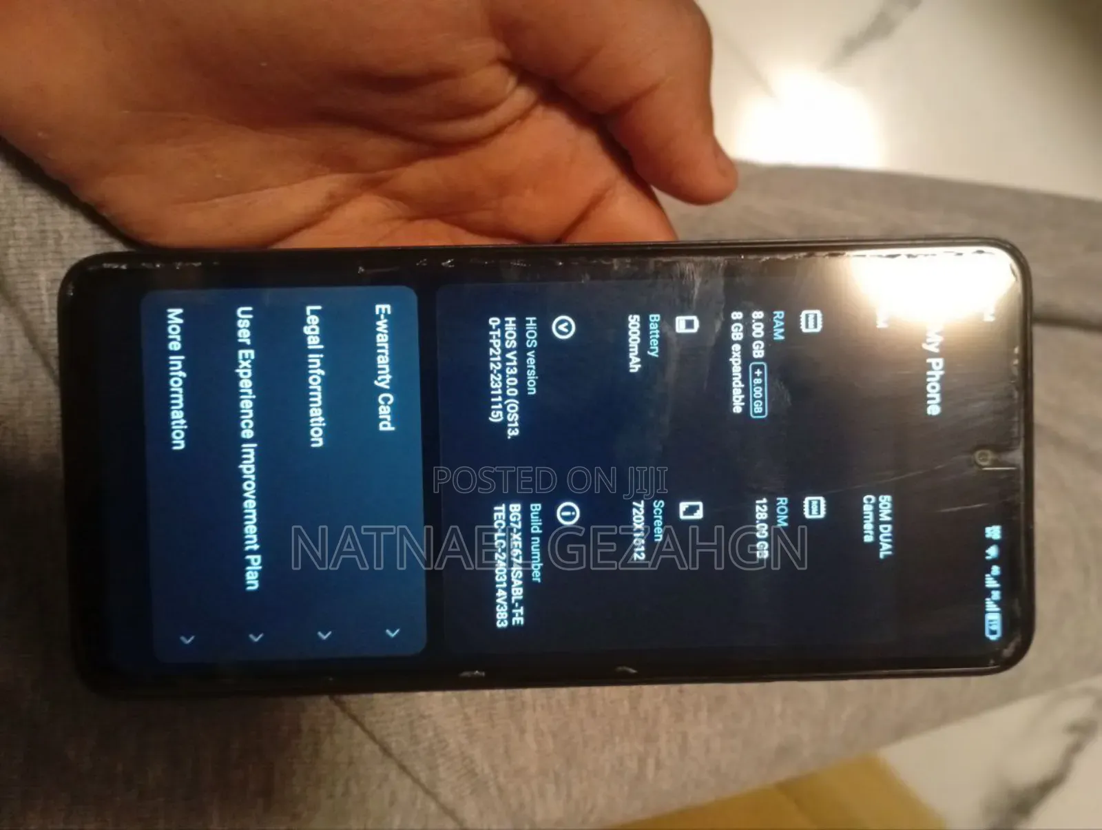 Tecno Spark 20C 128 GB Black