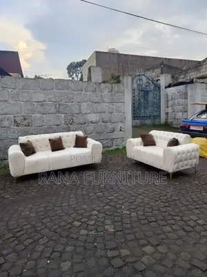 Classic Wood Sofa Set