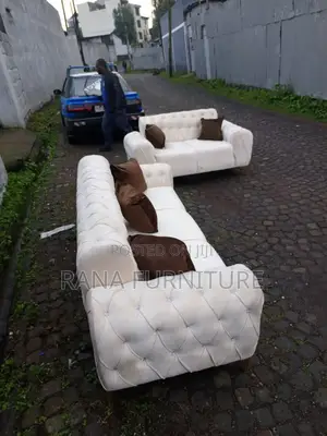Classic Wood Sofa Set