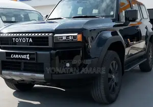 New Toyota Land Cruiser Prado 2.4 Hybrid 2025 Black