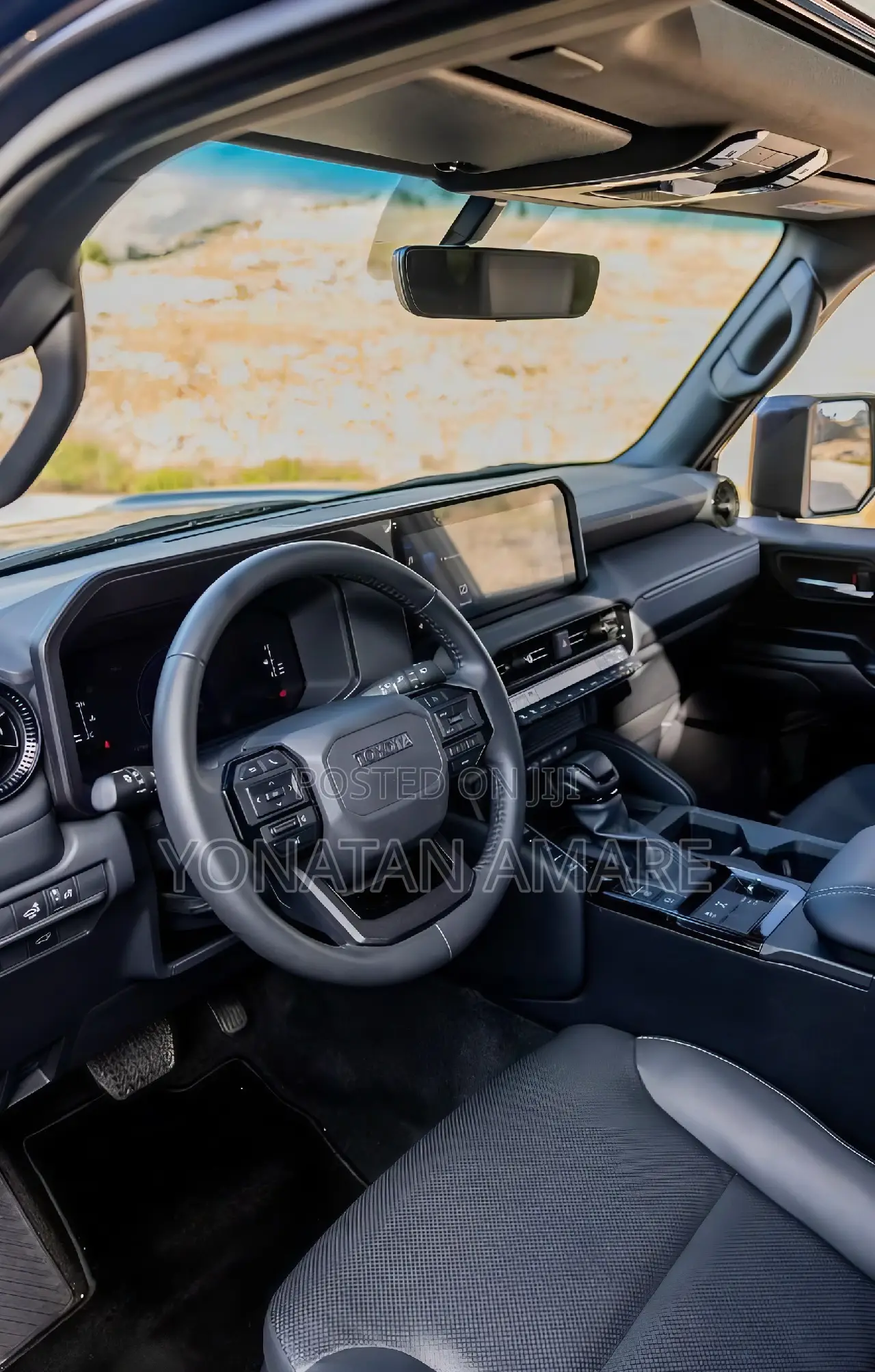 New Toyota Land Cruiser Prado 2.4 Hybrid 2025 Black