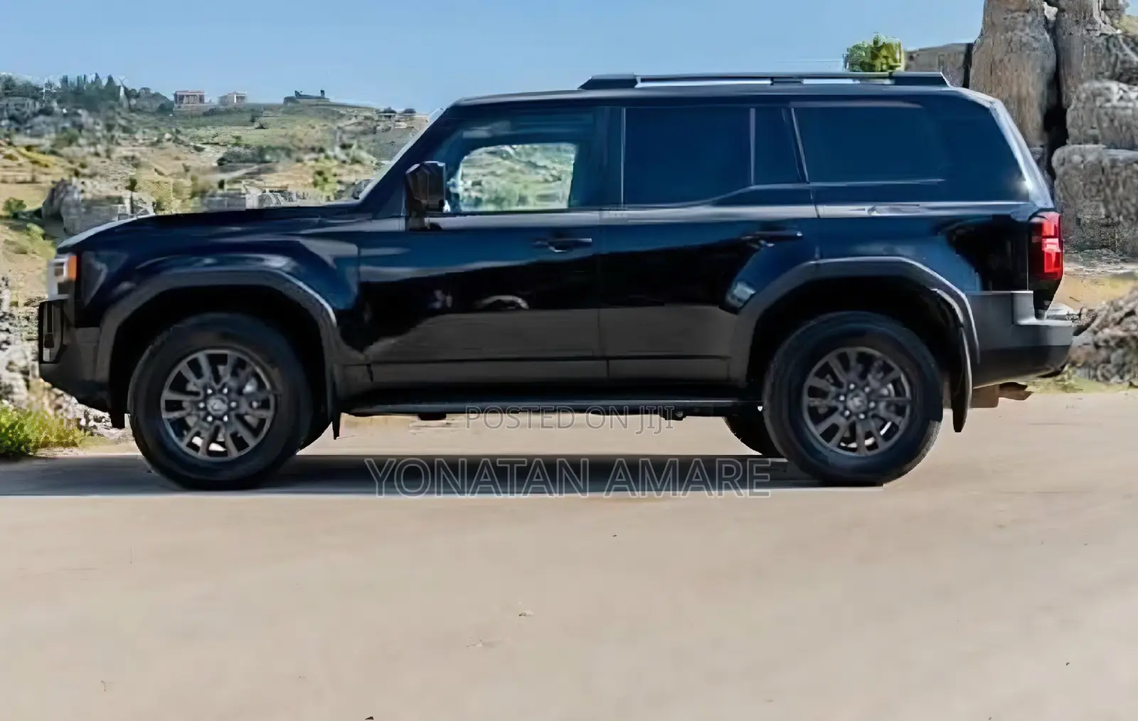 New Toyota Land Cruiser Prado 2.4 Hybrid 2025 Black