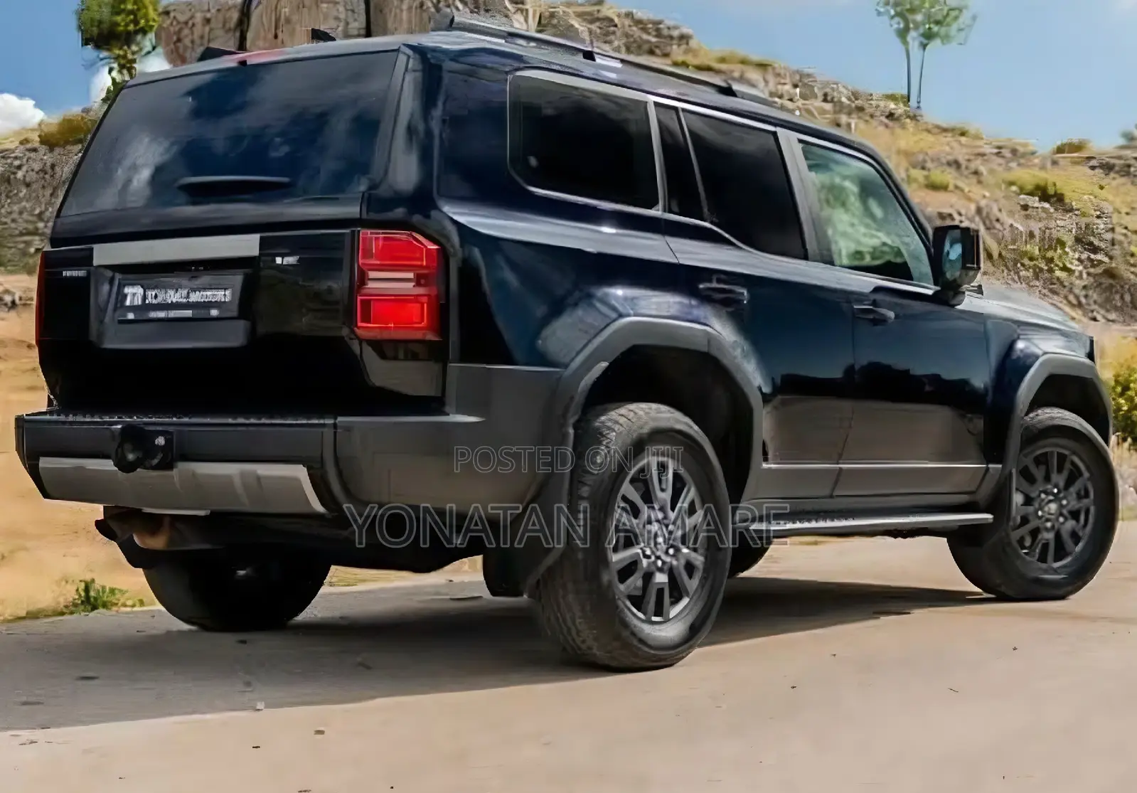 New Toyota Land Cruiser Prado 2.4 Hybrid 2025 Black
