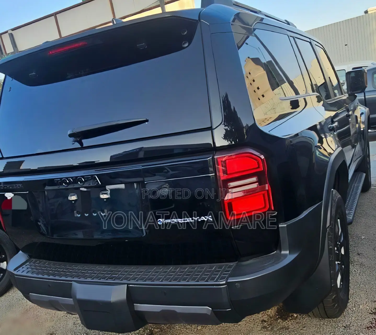 New Toyota Land Cruiser Prado 2.4 Hybrid 2025 Black