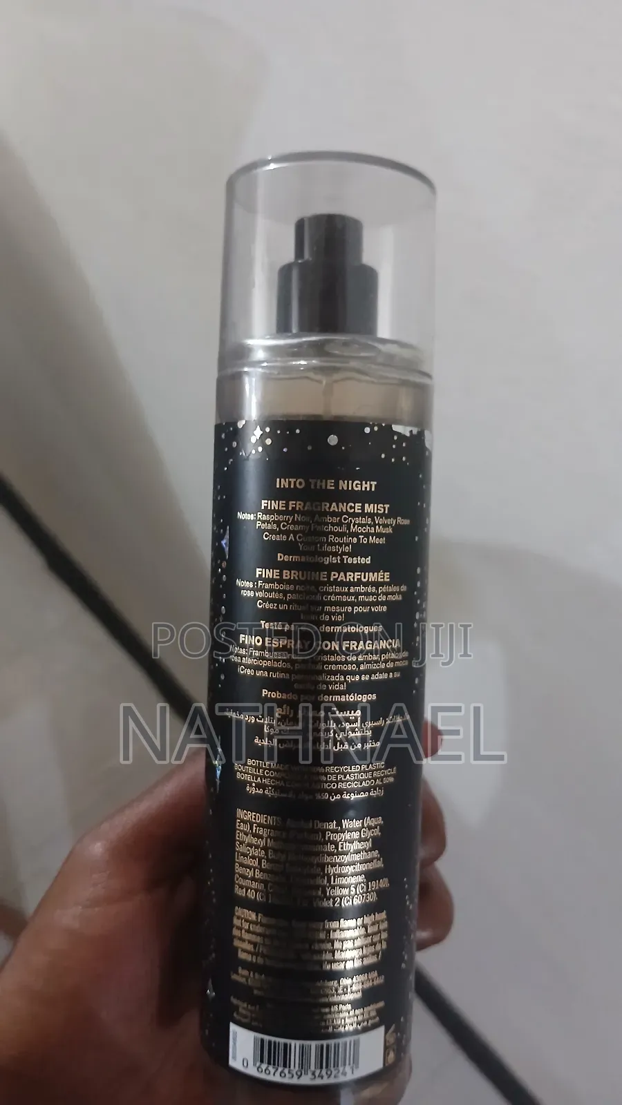 Into the Night Fine Fragrance Mist