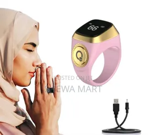 Muslims Islamic Prayer Smart Rings Unisex Azan Alarm Clock Finger Coun