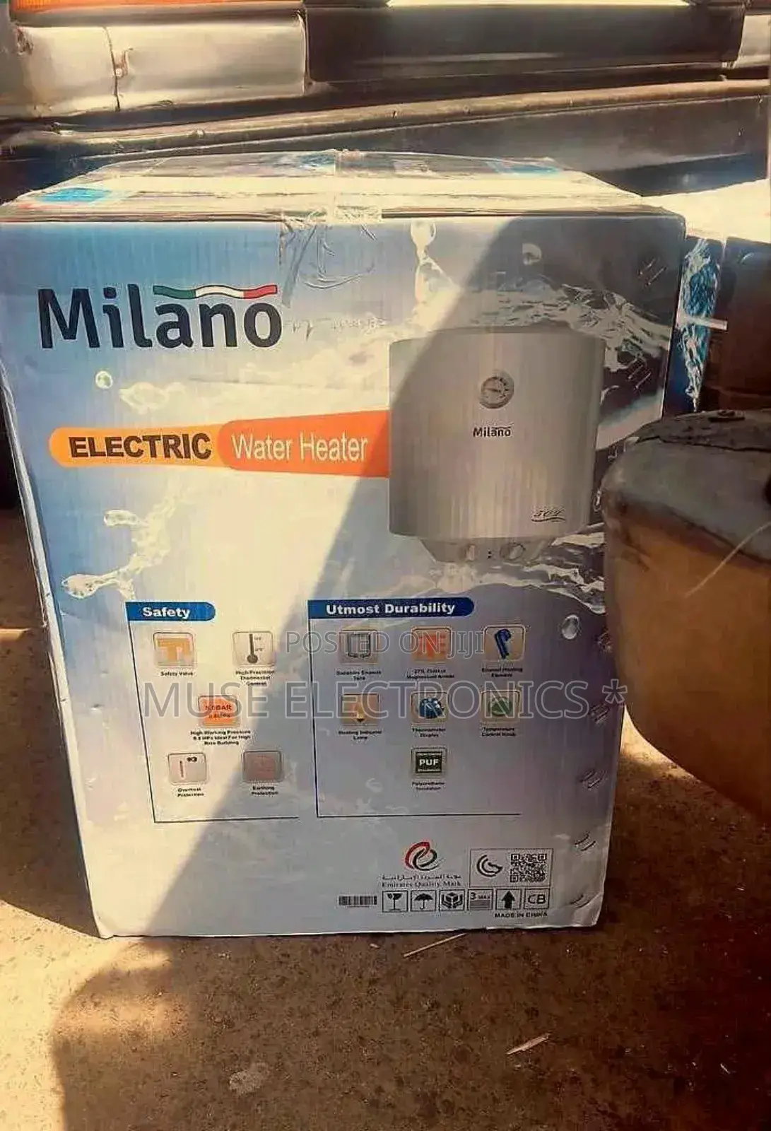 Milano 50-Litters Water Heater and Boyilers