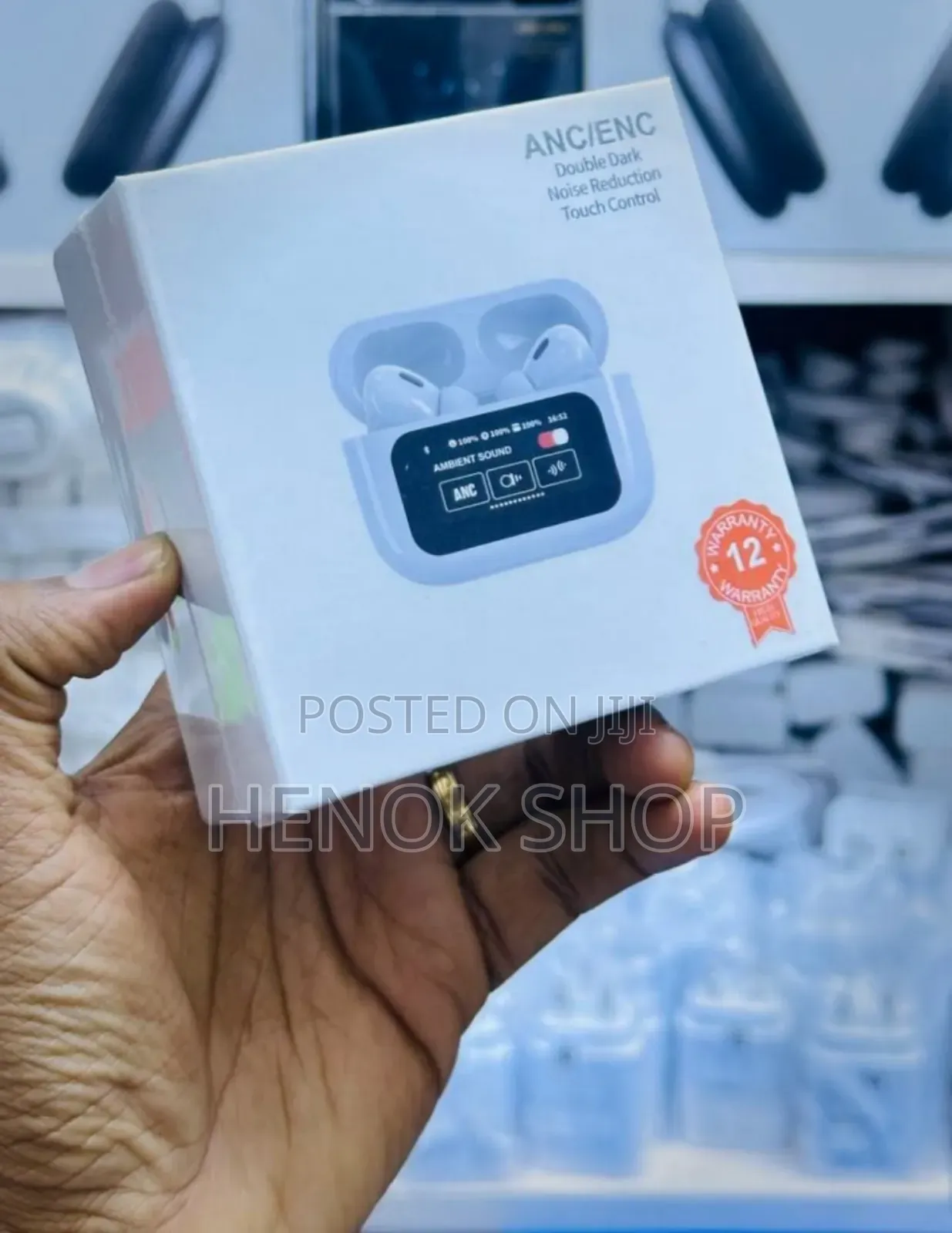 Premium Wireless Earbuds With Anc Gaming Mode