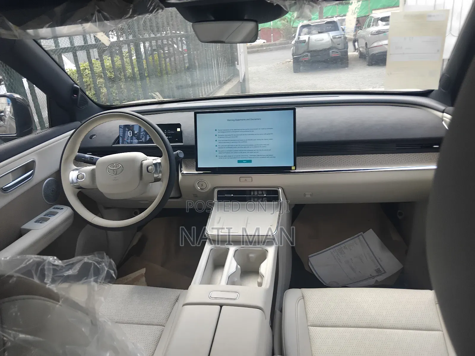 New Toyota bZ3 2025 White