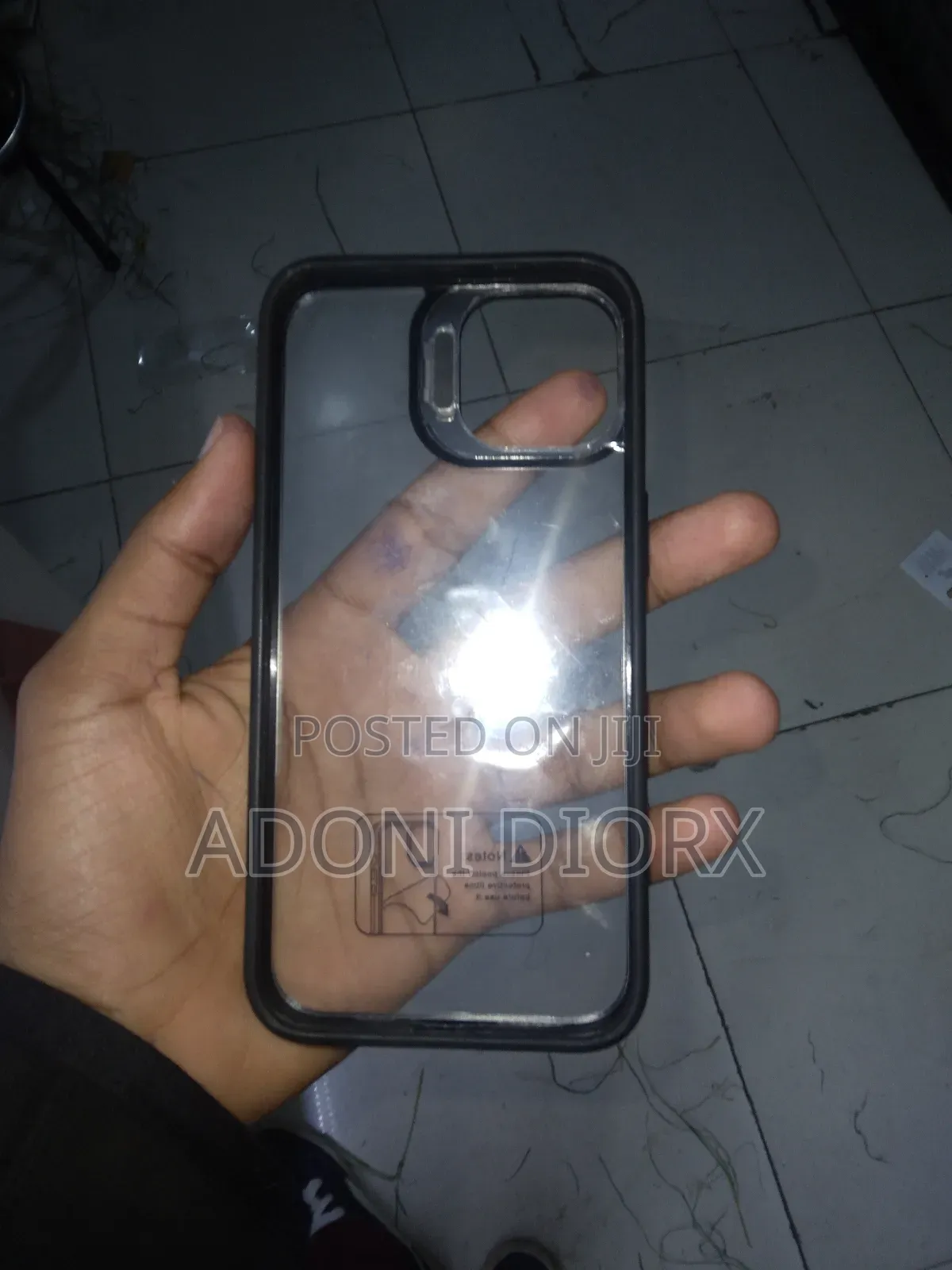 Premium Xinreeu Transparent iPhone Case - Brand New