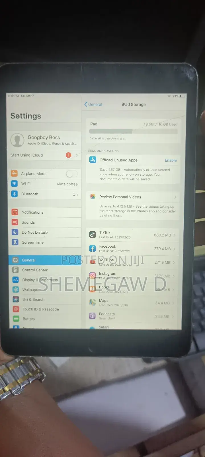 Apple iPad 3 Wi-Fi 16 GB Silver