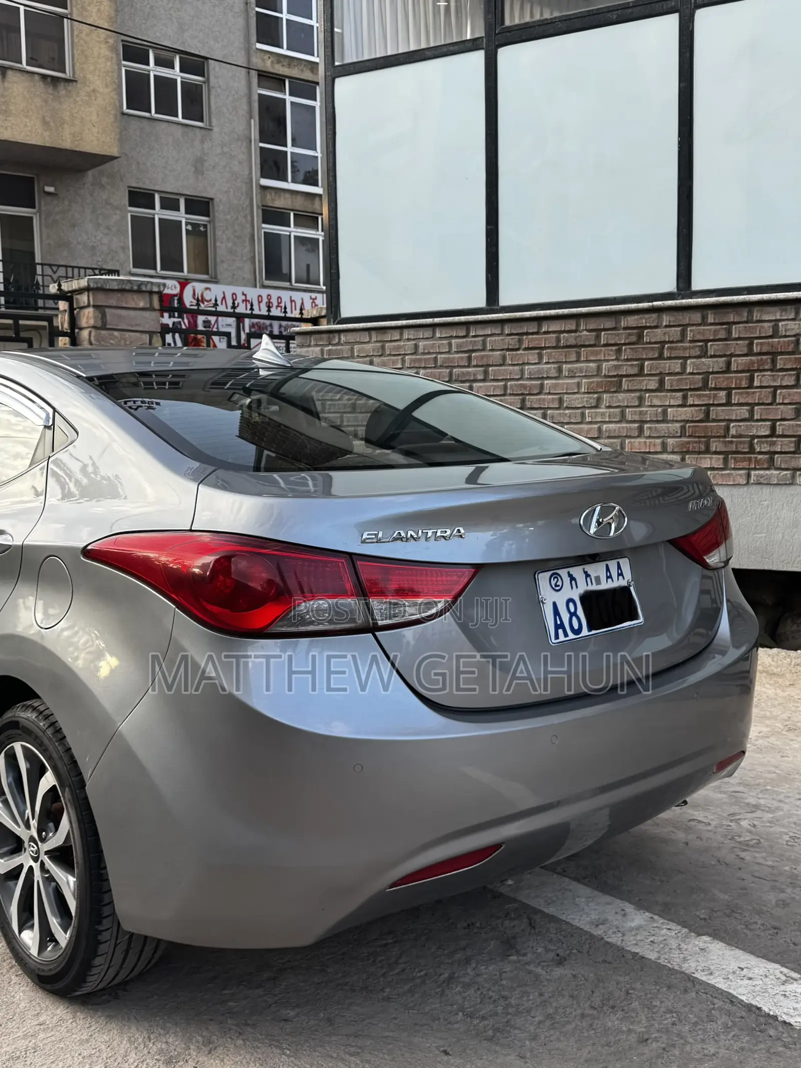Hyundai Elantra 2013 Gray