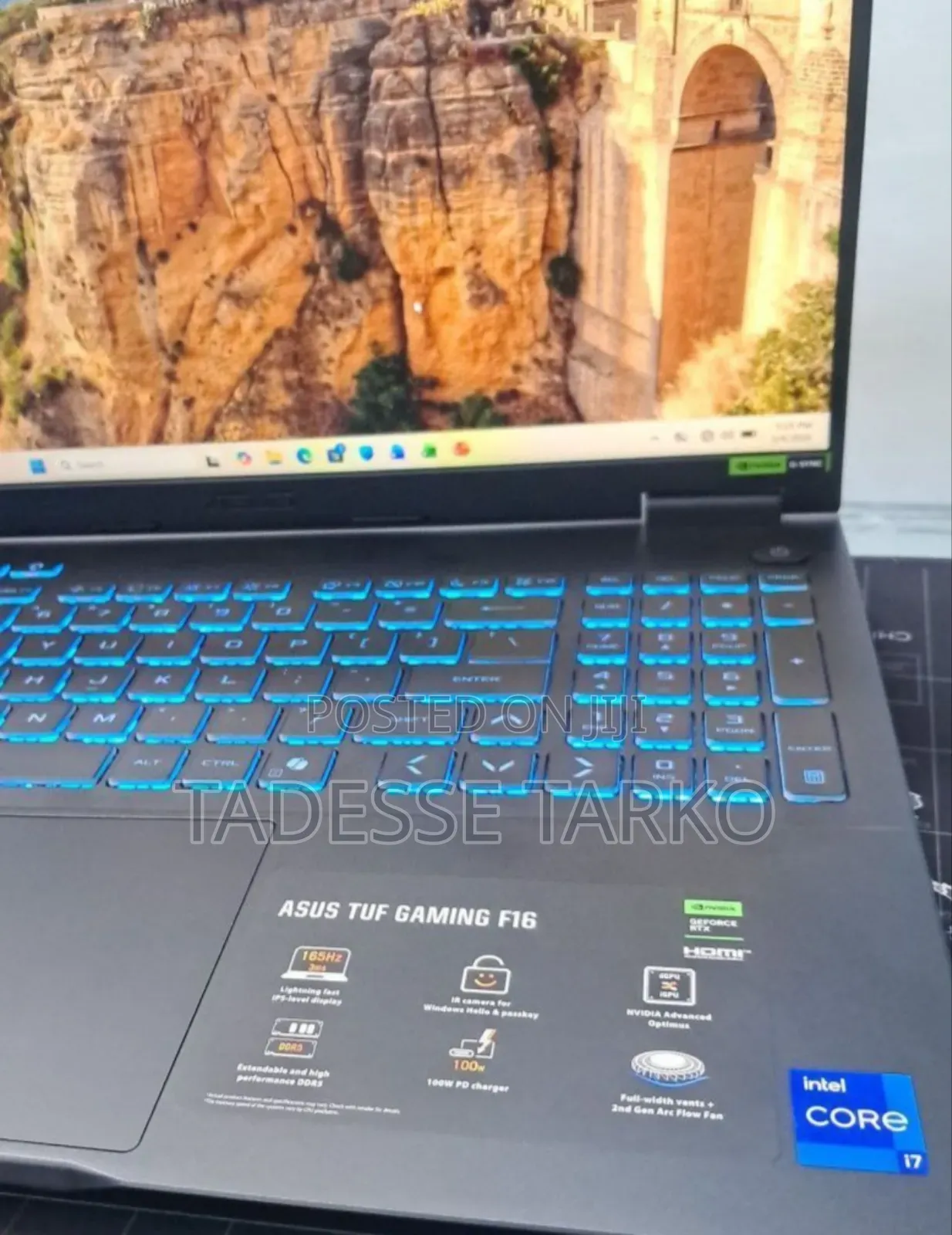 New Laptop Asus TUF Gaming F16 32GB Intel Core i7 SSD 1T