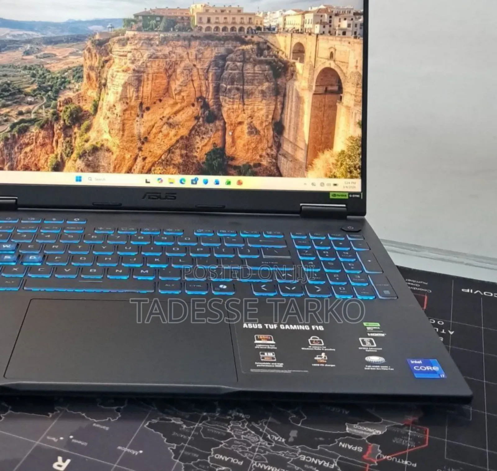 New Laptop Asus TUF Gaming F16 32GB Intel Core i7 SSD 1T