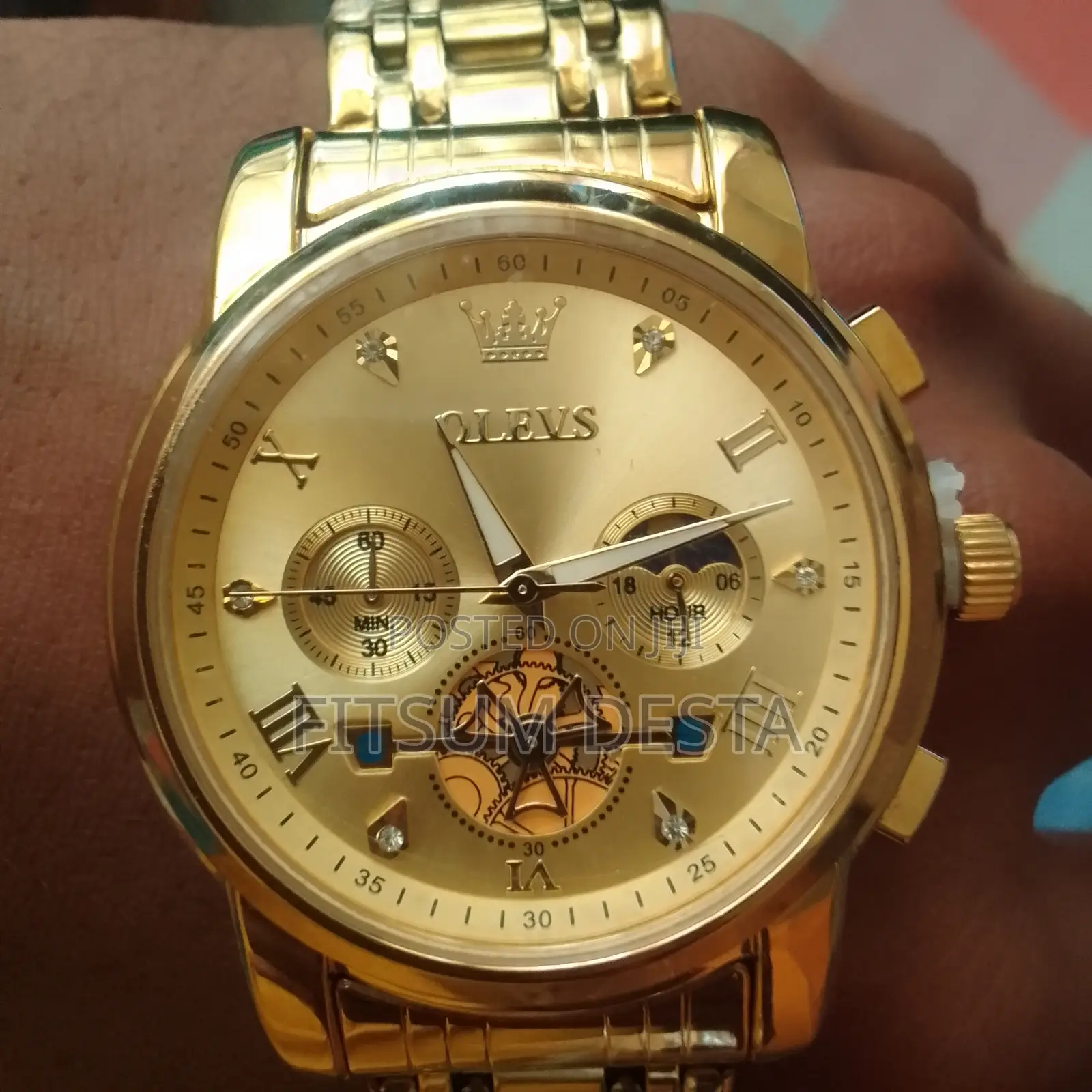 Olevs 2856 Luxury Men's Quartz Watch