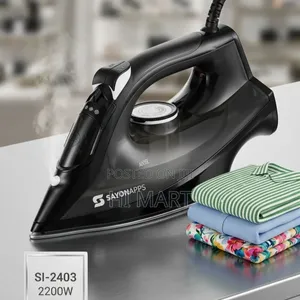 Sayonapps Ceramic Plate Steam Iron