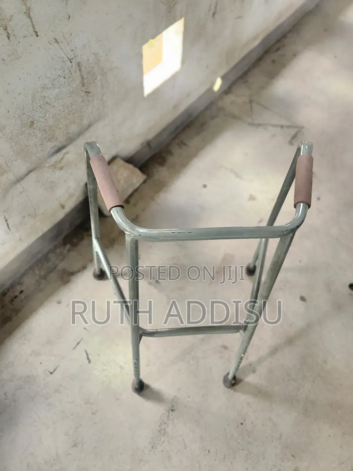Supregear Standard Folding Walker, Two Button Ethiopia Used Bold