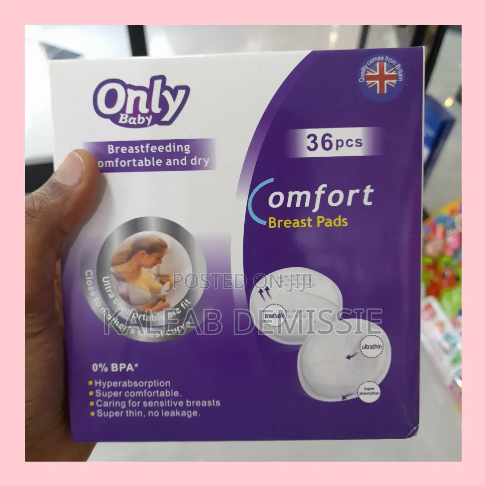 36pcs Disposable Breast Pads