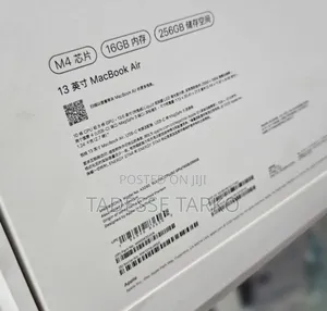 New Laptop Apple MacBook Air 2025 M4 13-inch 16GB Apple M4 SSD 256GB