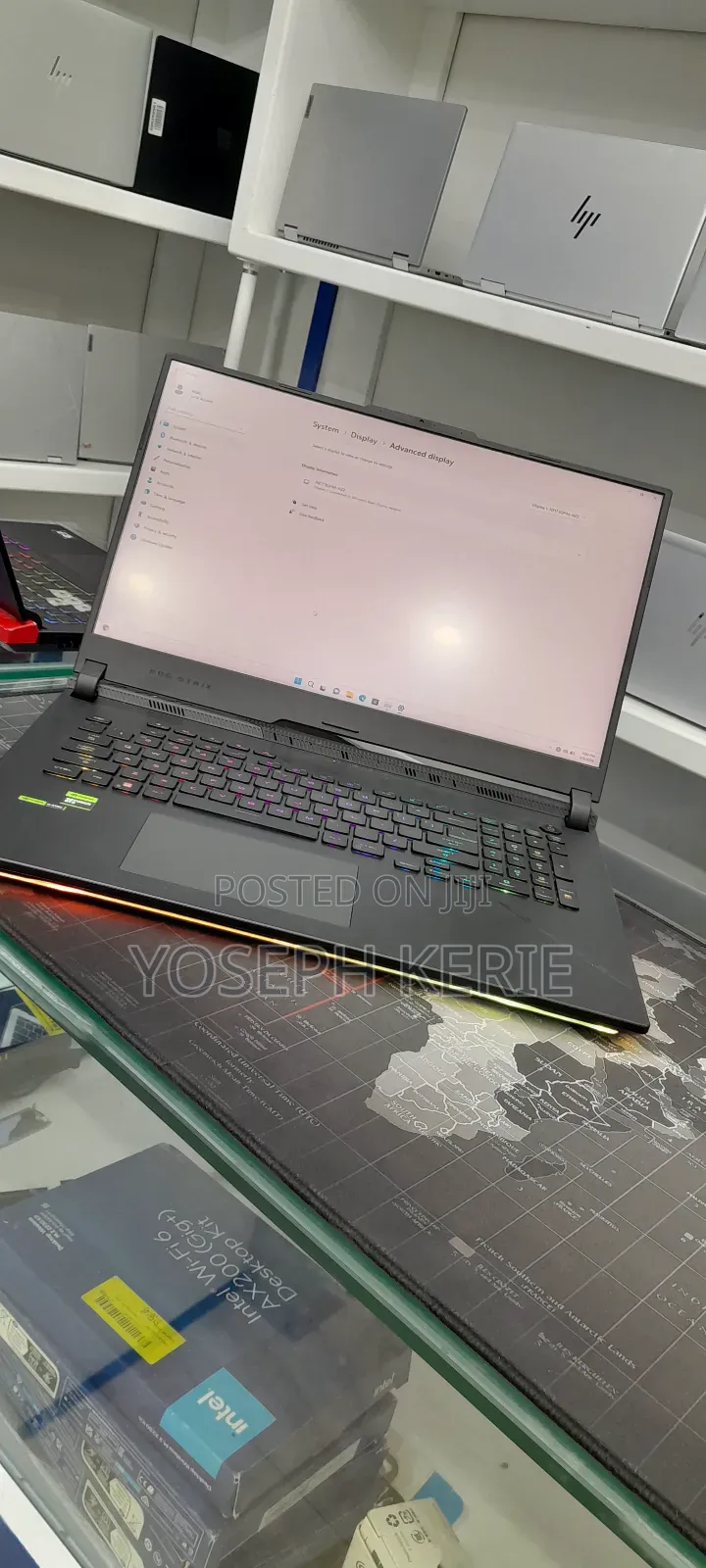 New Laptop Asus ROG Strix G17 16GB AMD Ryzen 9 SSD 1T