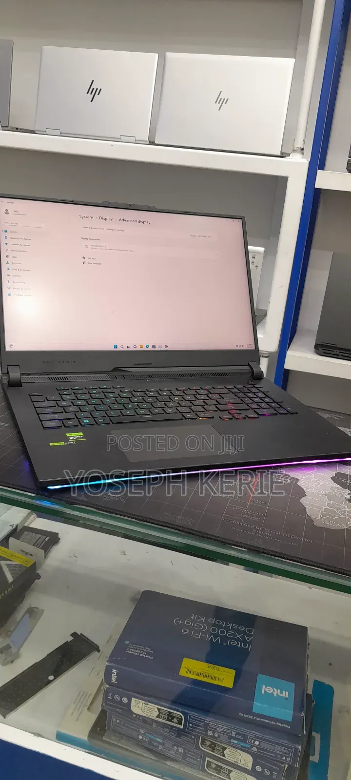 New Laptop Asus ROG Strix G17 16GB AMD Ryzen 9 SSD 1T