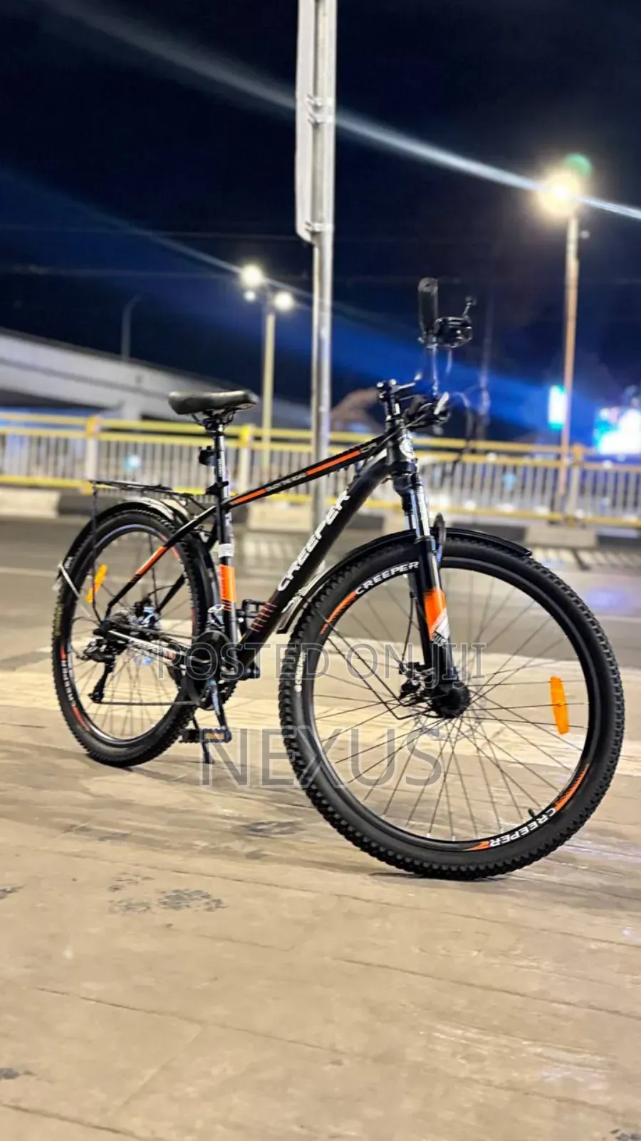 Creeper Bike Black-red-blue