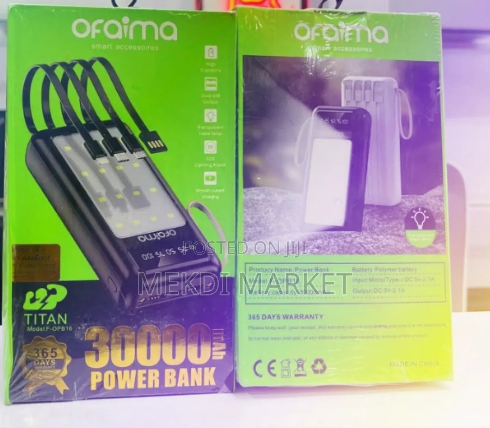 Ofaima Titan Power Bank