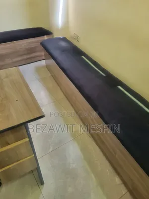 3 Piece Long Strong MDF Chairs and Table