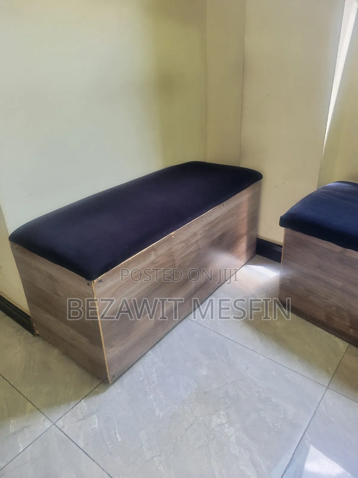 3 Piece Long Strong MDF Chairs and Table