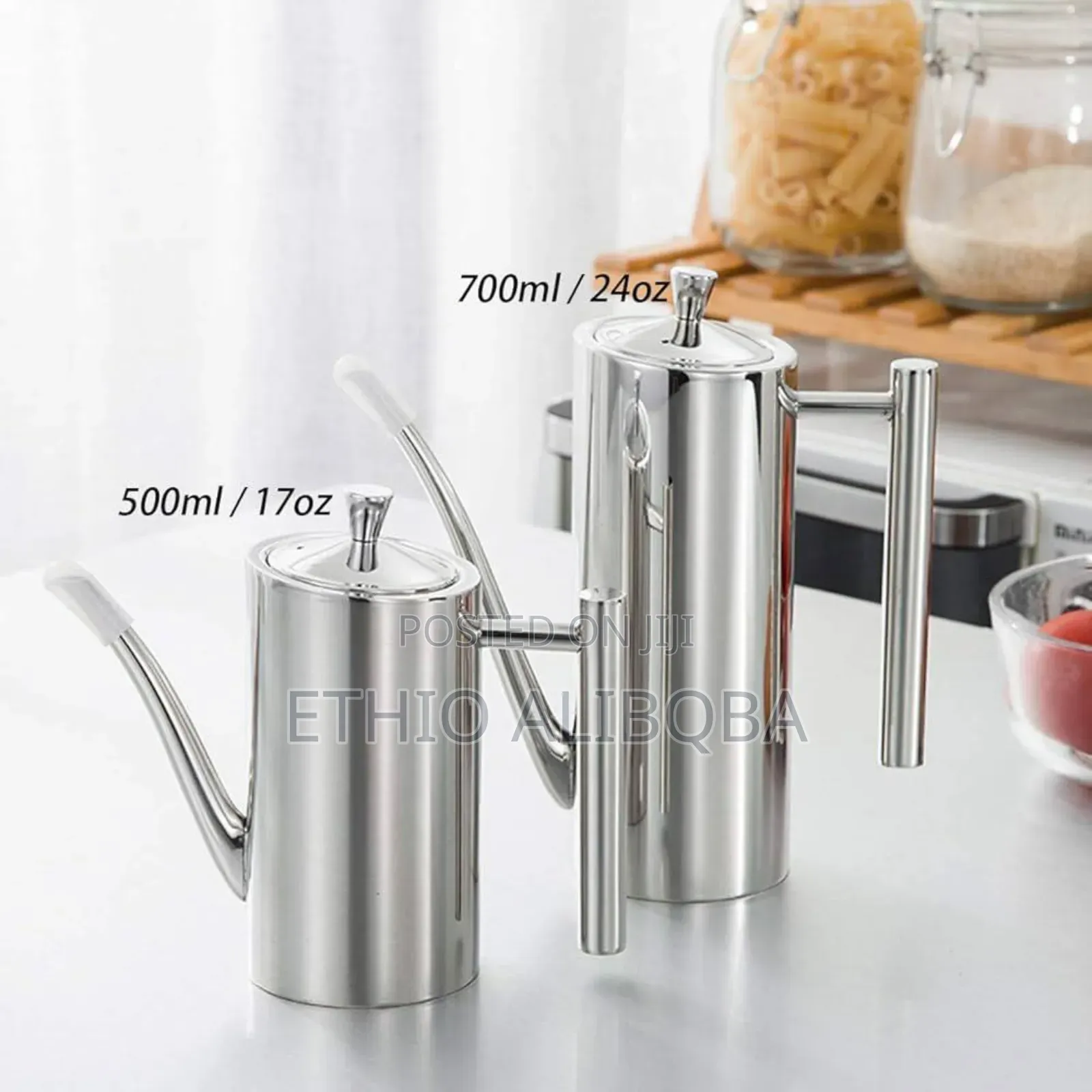 Stainless Steel Oil Dispenser/Pot