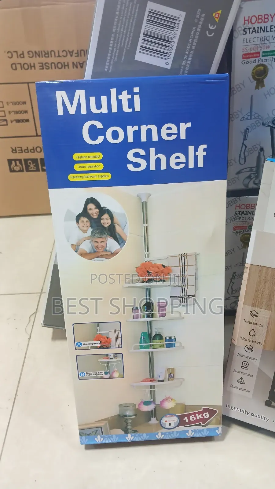Corner Shelf Bath Room Organizer Big Size