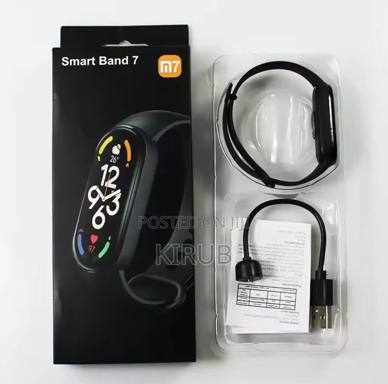 M7 Smart Band Fitness Watch