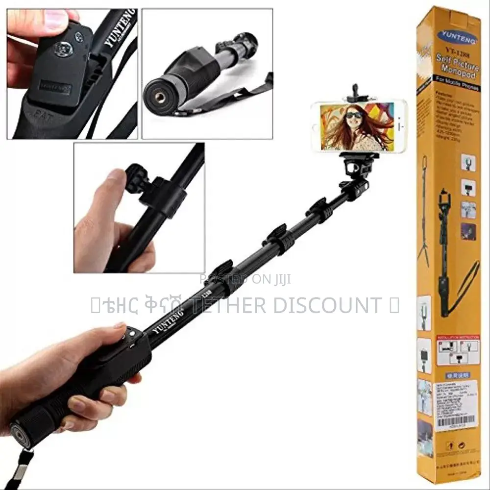 Self Picture Monopod For Mobile Phones