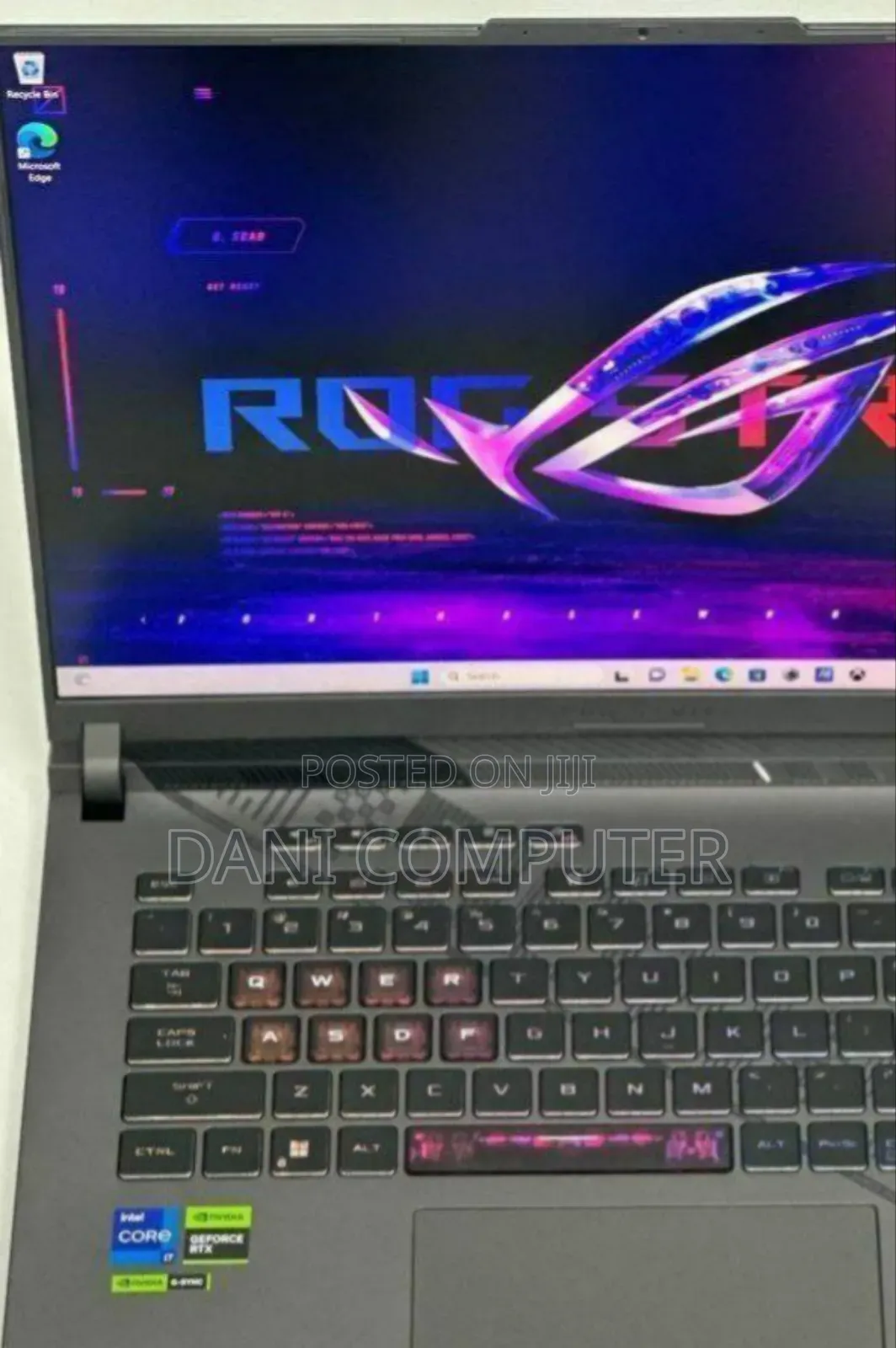 New Laptop Asus ROG Strix G16 G614 32GB Intel Core i9 SSD 2T