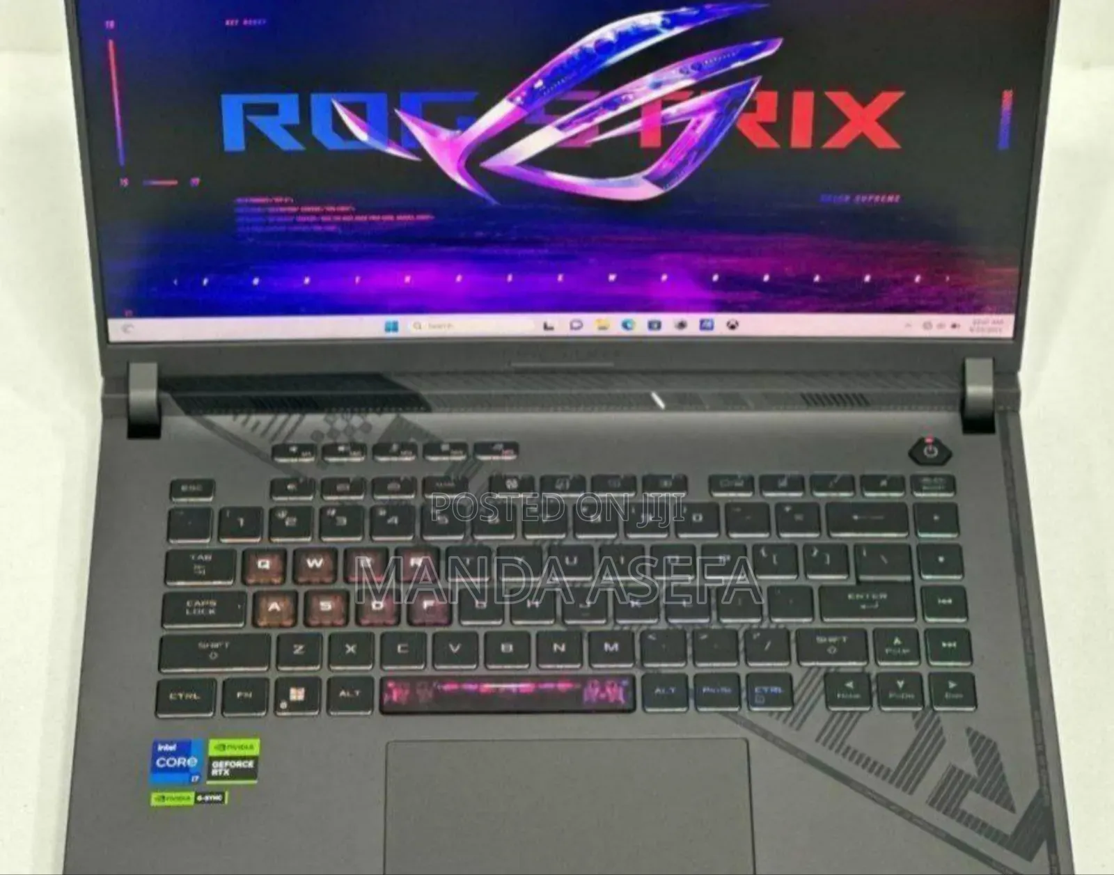 New Laptop Asus ROG Strix G16 G614 32GB Intel Core i9 SSD 2T