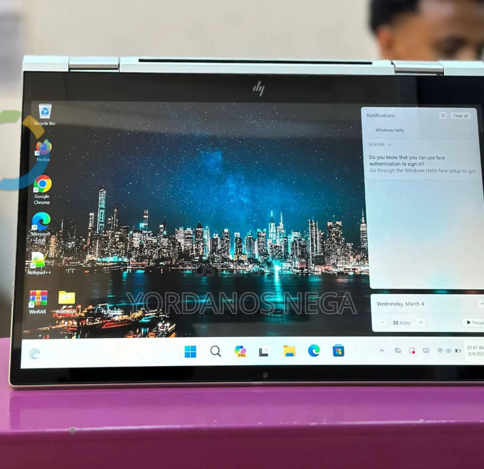 New Laptop HP EliteBook x360 1030 G8 16GB Intel Core i7 SSD 512GB