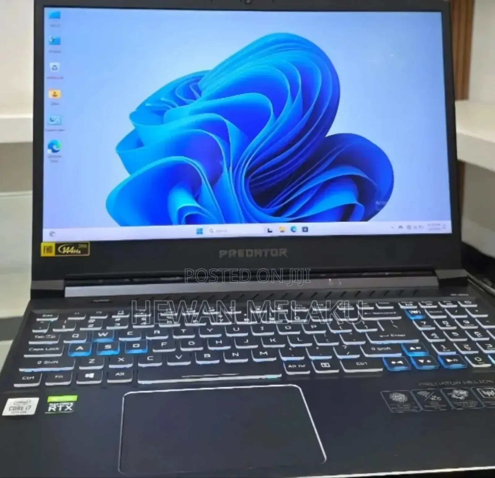 New Laptop Acer Predator Helios 300 16GB Intel Core i7 SSD 512GB