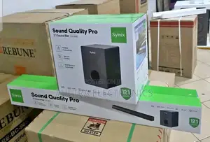 Syinix Soundbar Syn-Sb580 2.1ch Mini Soundbar and Subwoofer System