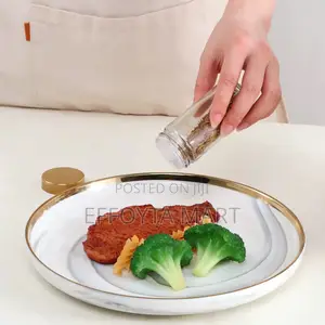 12 Jar Rotating Spice Carousel የቅመሞች ማስቀመጫ