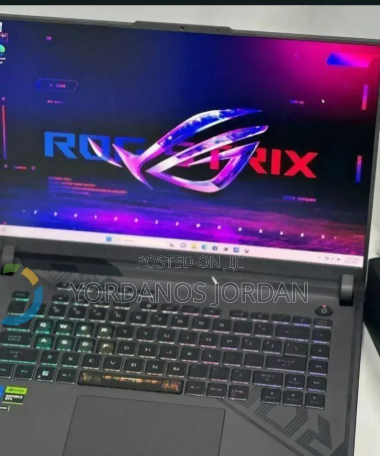 New Laptop Asus ROG Strix G17 32GB Intel Core i9 SSD 2T