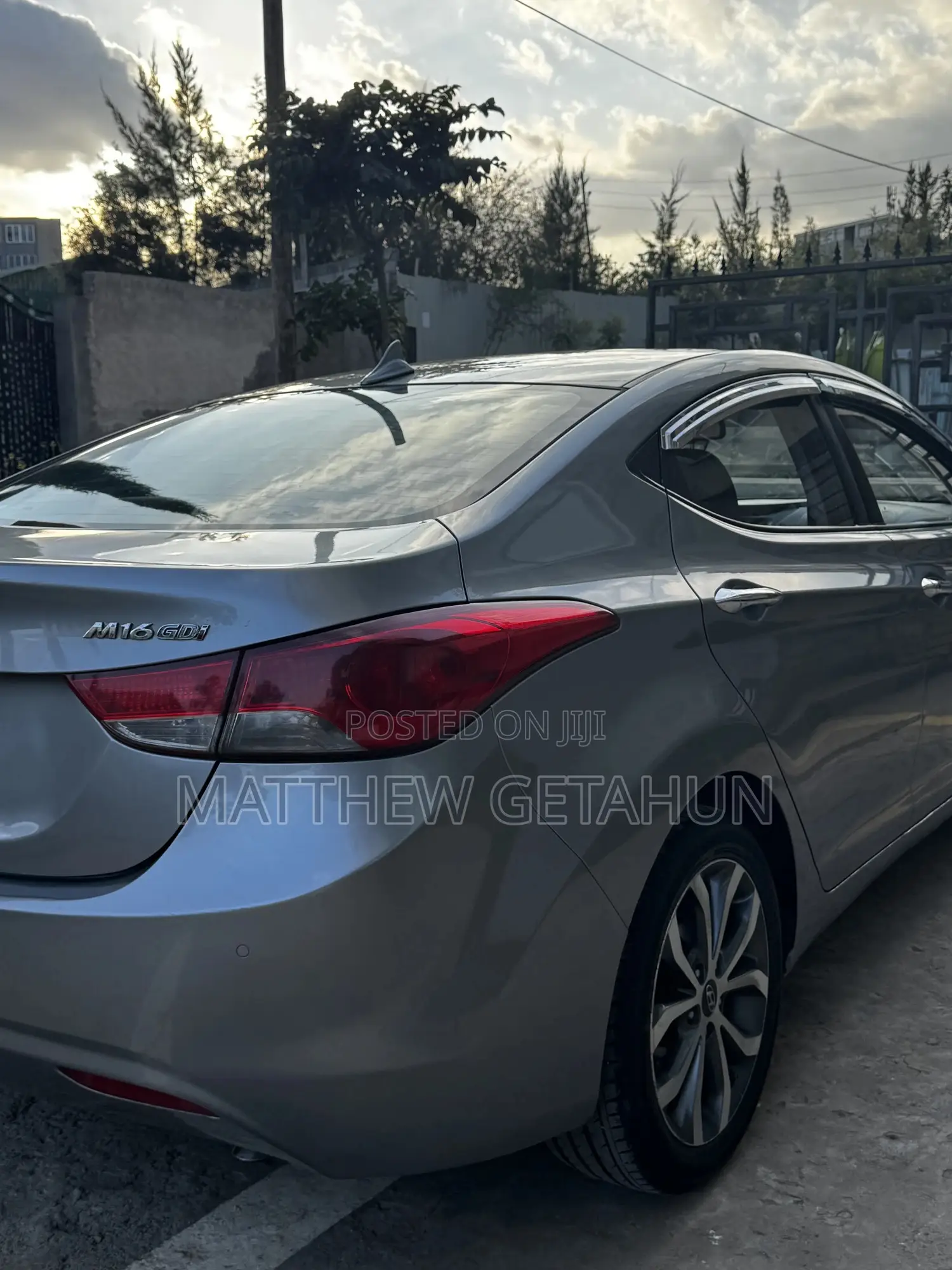 Hyundai Elantra 2013 Gray