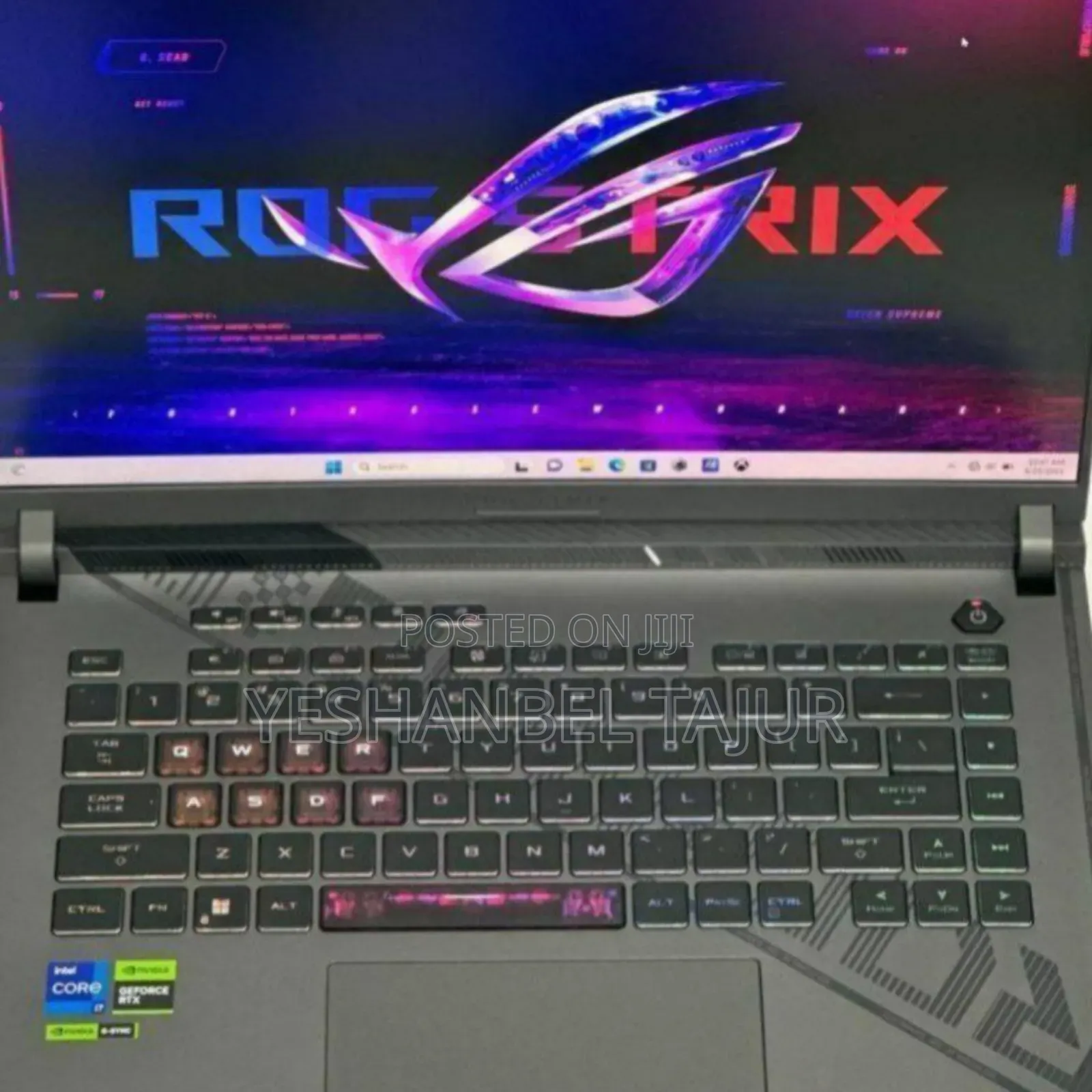 New Laptop Asus ROG Strix G16 G614 32GB Intel Core i9 SSD 2T