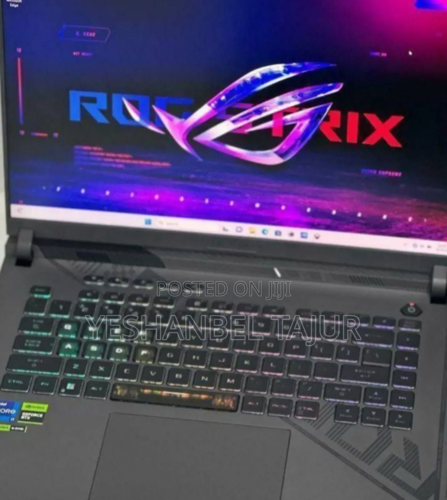 New Laptop Asus ROG Strix G16 G614 32GB Intel Core i9 SSD 2T