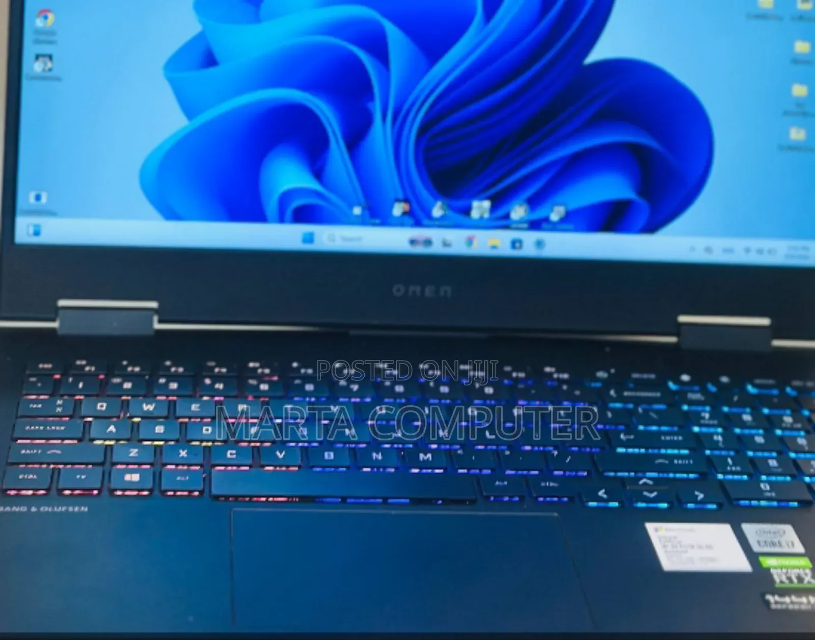 New Laptop HP Omen 15 16GB Intel Core i7 SSD 512GB