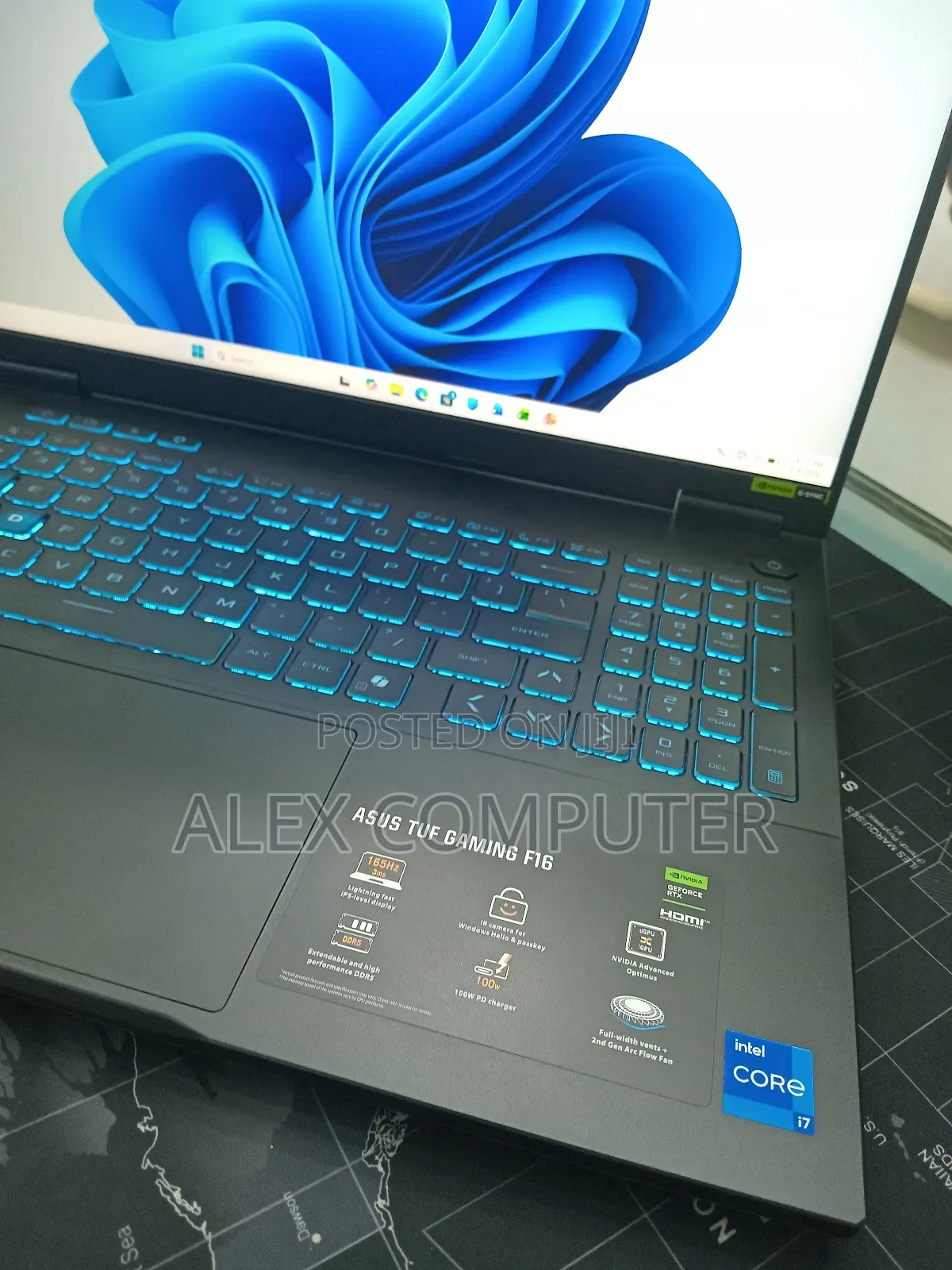 New Laptop Asus TUF Gaming F16 32GB Intel Core i7 SSD 1T