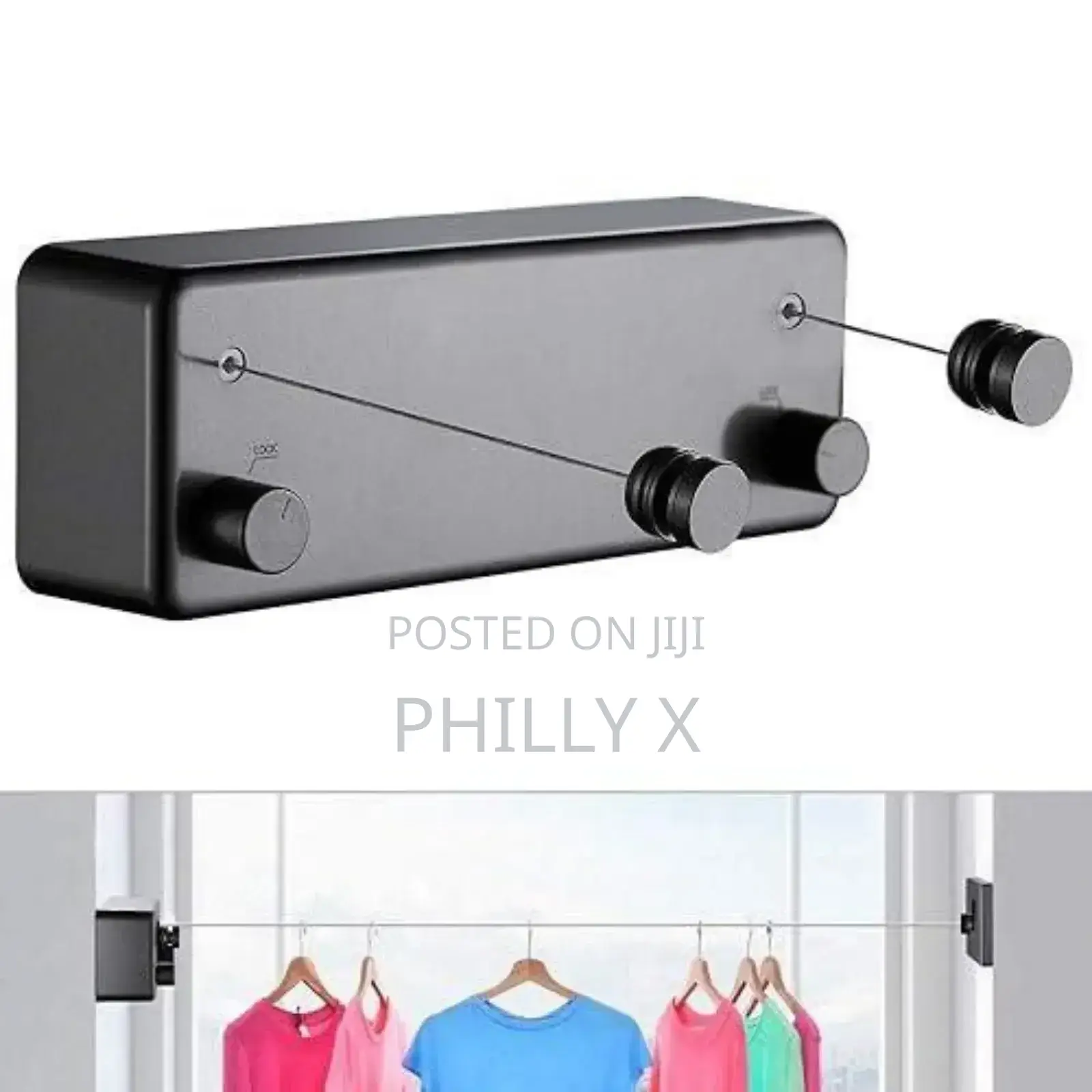 Retractable Double Clothline